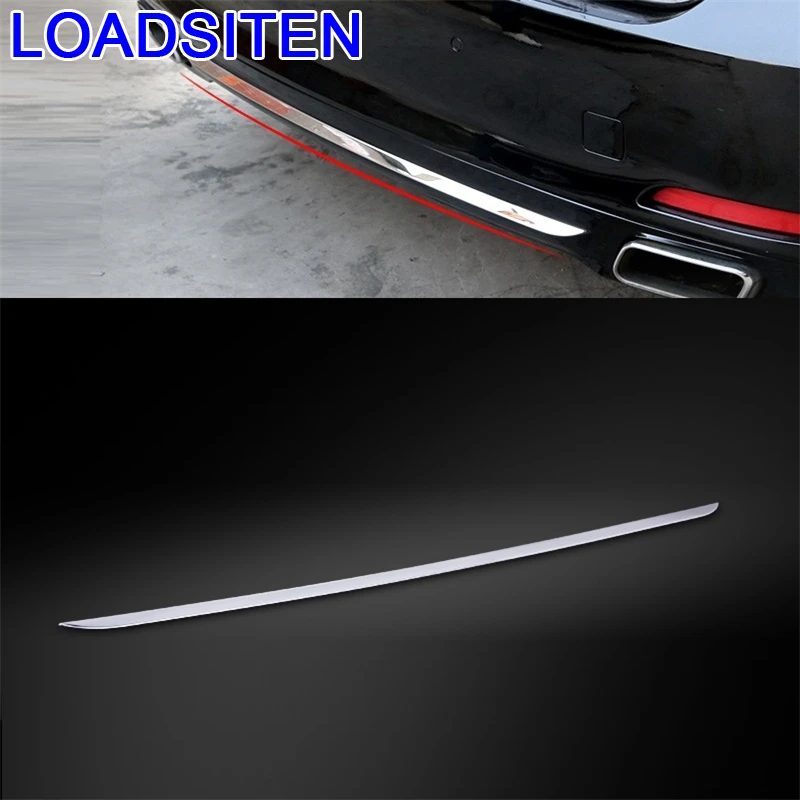 Decorative Chromium Body Panels Rear Bumper Tail Throat Exterior Decoration Sticker Strip 09 10 11 12 13 14 15 FOR BMW 7 series |