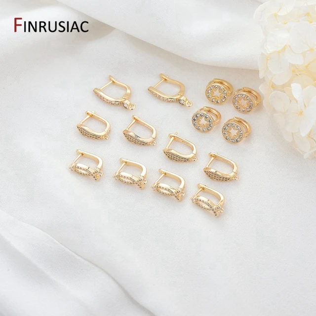 14k Gold Jewelry Findings Wholesale  14k Gold Jewelry Making Supplies -  New 14k Gold - Aliexpress