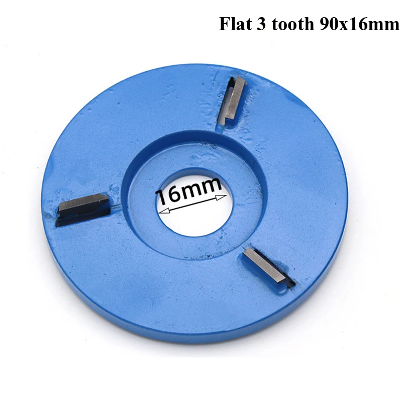 3/4/5/6 зубов Мощность резак по дереву диск фрезерные вложений 90 мм Диаметр 16 мм Диаметр дуги/обувь на плоской подошве для угловая шлифовальная насадка