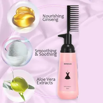 3 Sec Straight Hair Cream Hair Straightening Protein Treatment 1 Step  Protein Smoothing Professional Results Straighir RP 1