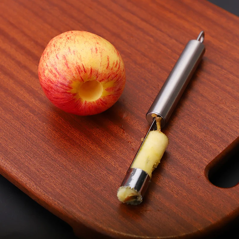Stainless Steel Apple Corer Fruit Seed Core Remover Pear Apple Corer Knife Easy Twist Fruit Pitter Fruit Tools Kitchen Gadgets (7)