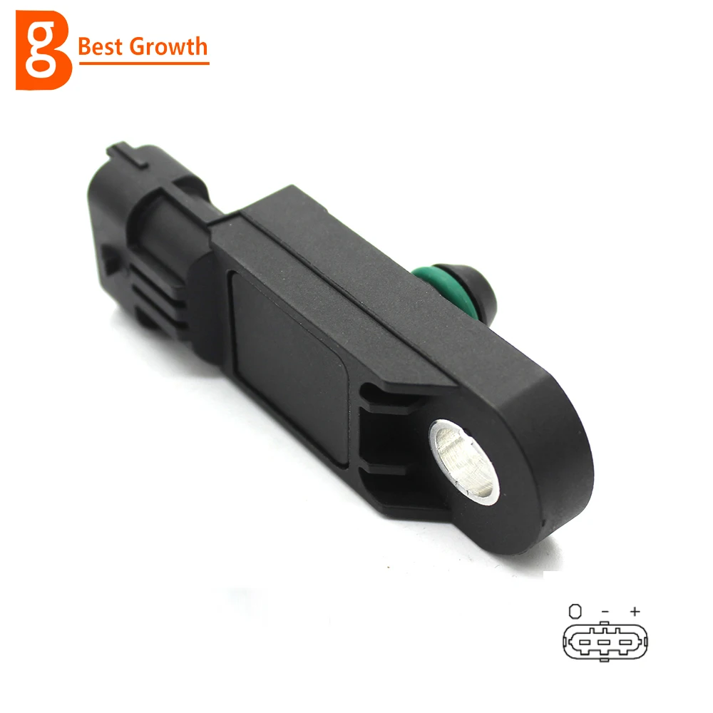 

MAP Manifold Air Pressure Sensor For Renault Megane Koleos Scenic Laguna 2.0dci 0281002958 8200685363 BG001Y156