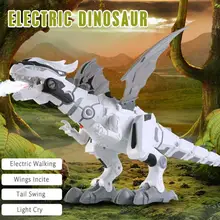 

Large Spray Mechanical Dinosaurs Toy Electric Walking Dinosaur Fire Breathing Water Spray New Year Gift For Kids Toys Pterosaurs