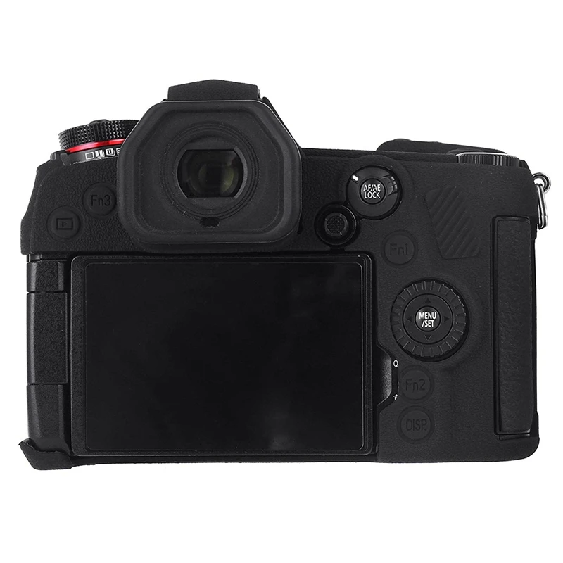 Силиконовый резиновый чехол для камеры Panasonic Lumix G9 съемный противоударный чехол с защитой от царапин полный корпус защитный резиновый чехол
