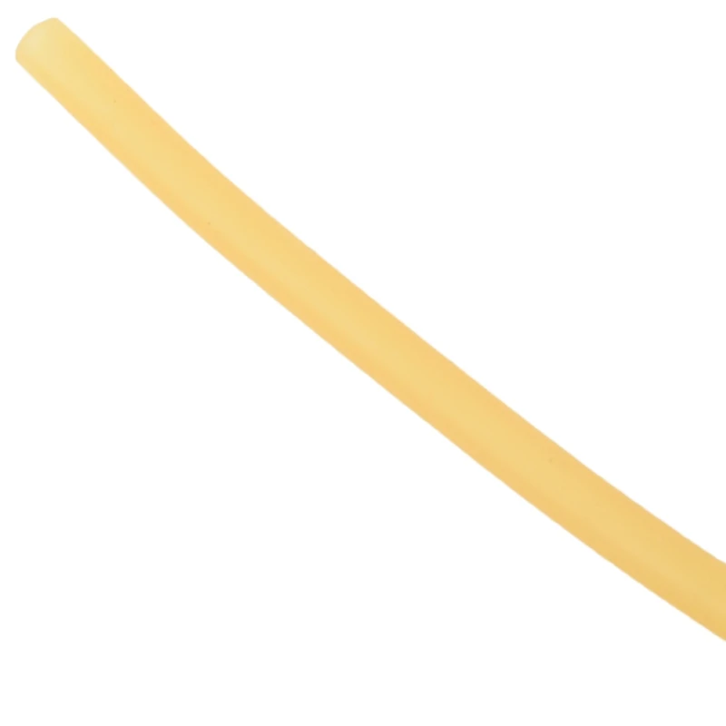 ГОРЯЧАЯ HG-натуральная латексная резина Хирургическая лента эластичная трубка 2x5 мм желтый Размер: 5 м