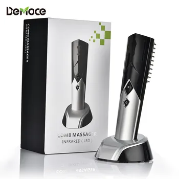 

Electric Hair Growth Care Comb Infrared Vibration Massage Comb Treatment Hair Brush Grow Device Anti Hair loss Therapy Massager