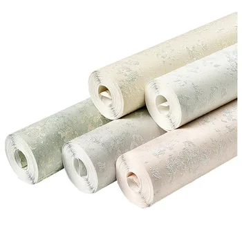 

9.5m x 0.53m modern minimalist solid color non-woven wallpaper for bedroom living room office kitchen wall papers home decor be