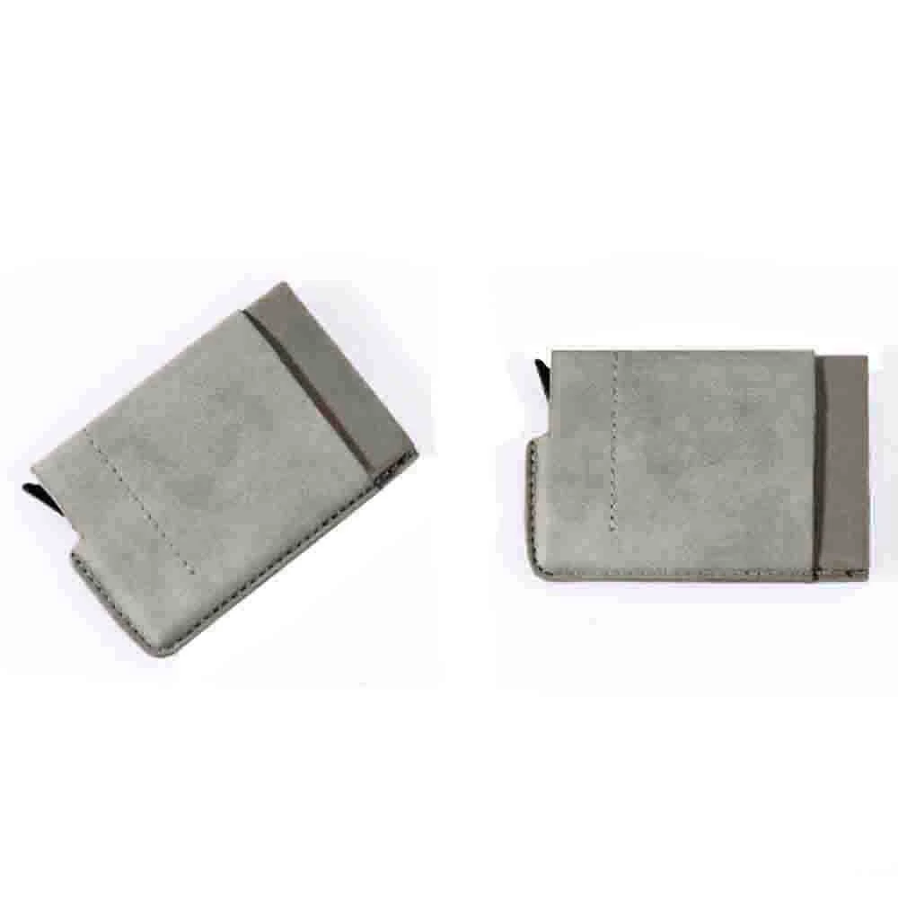 Mobile Phone Credit Card With Elasticity Back Pouch ID Credit Card Holder Mini Slim Wallet Automatic Pop Up Bank Card Case 826