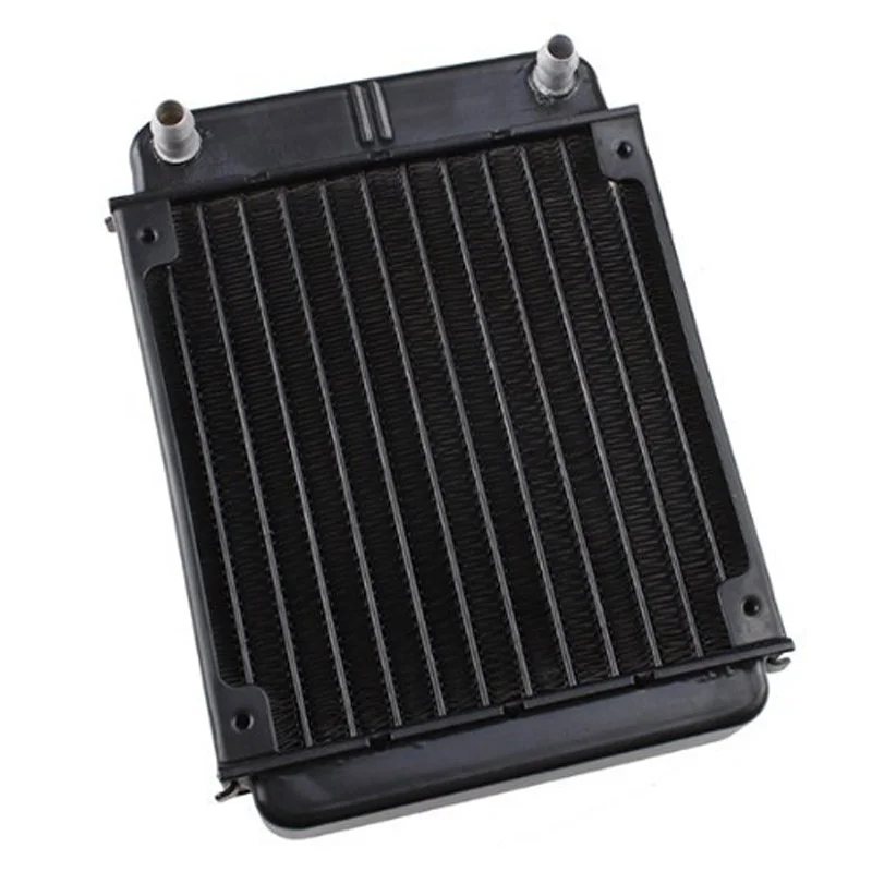 

Black Aluminum Heat Exchanger Radiator For PC CPU CO2 Laser Water Cooling System Computer