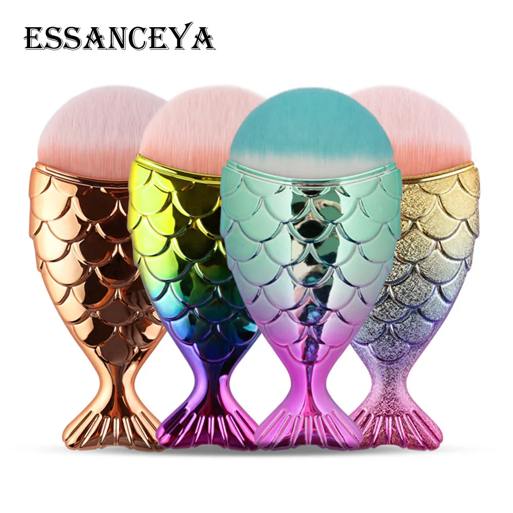 MAANGE-1Pcs-Professional-Mermaid-Makeup-Brush-Fish-Tail-Powder-Foundation-Cosmetic-Tools-Makeup-Tools-Kit-Blush-(1)