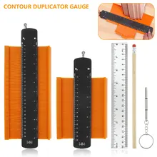 Contour Gauge Irregular Shape Duplicator Copy Ruler Plastic Profile Gauge Laminate Tiling Marking Template Measuring Tools