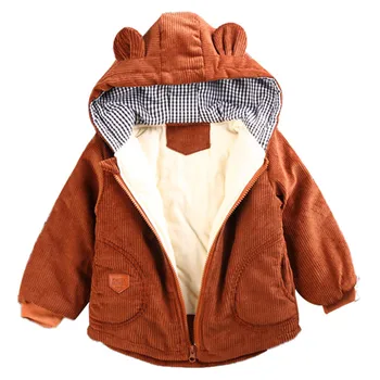 

Autumn Winter Warm Jackets for Girls&Boys Coats Infant Baby Girls Jackets Kids Hooded Outerwear Coat Children Clothes 2020