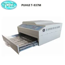 Оригинальная PUHUI T-937M 3300 Вт Бессвинцовая печь с оплавлением инфракрасный IC НАГРЕВАТЕЛЬ T937M печь с оплавлением паяльной печи 110-240 в печь с оплавлением