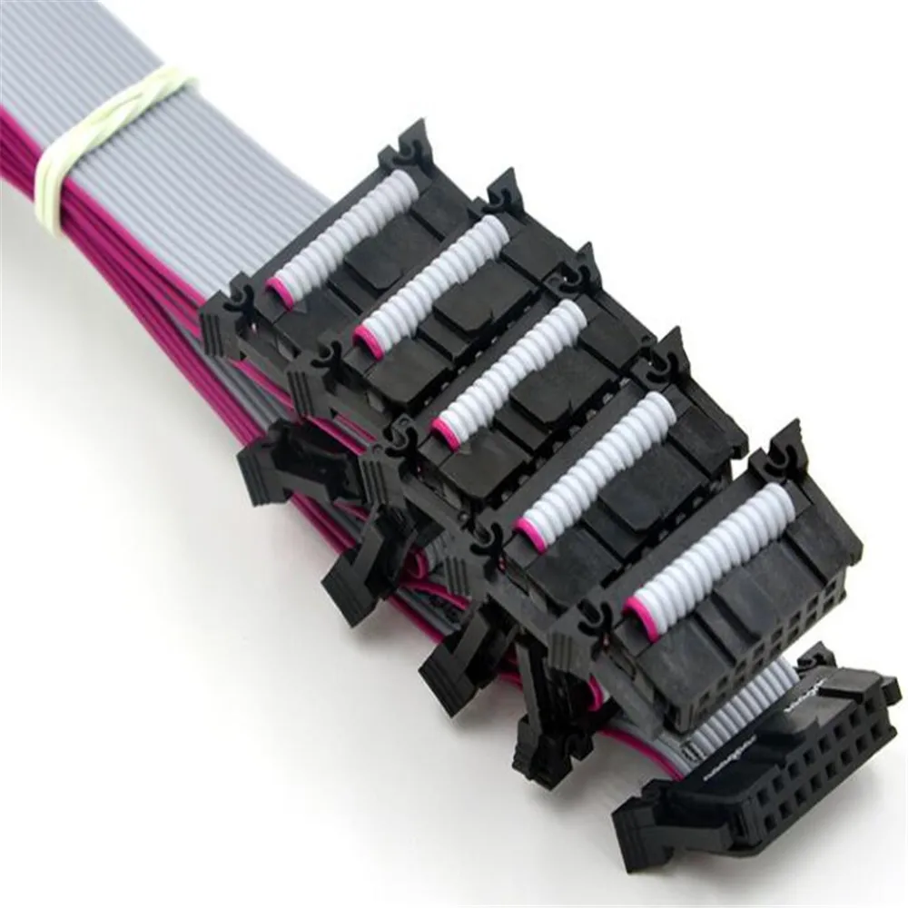 

20190202101xiangli IDE Cables plug wire 56700 terminal wire 8 colours 99.99