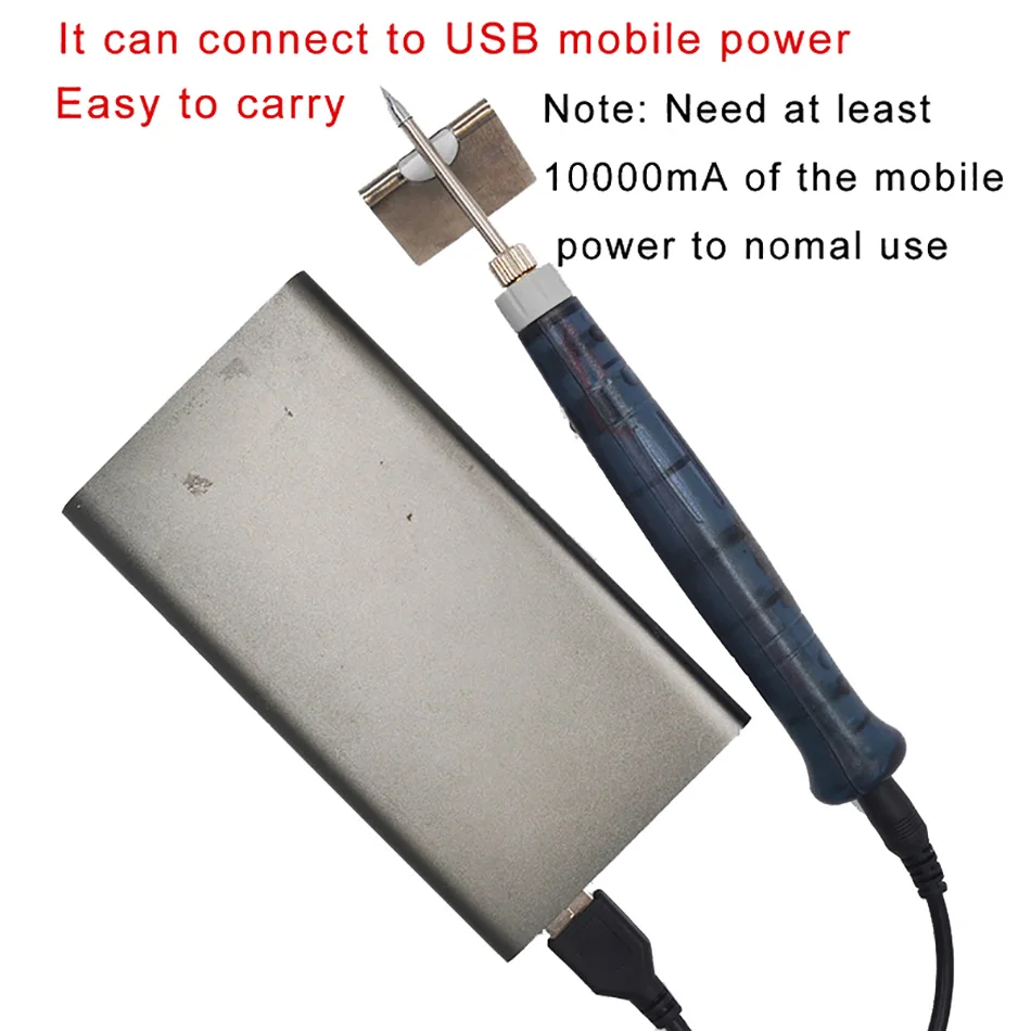5 V 8 Вт зарядка через usb паяльники паяльник для подключения к беспроводной мини портативный паяльник с