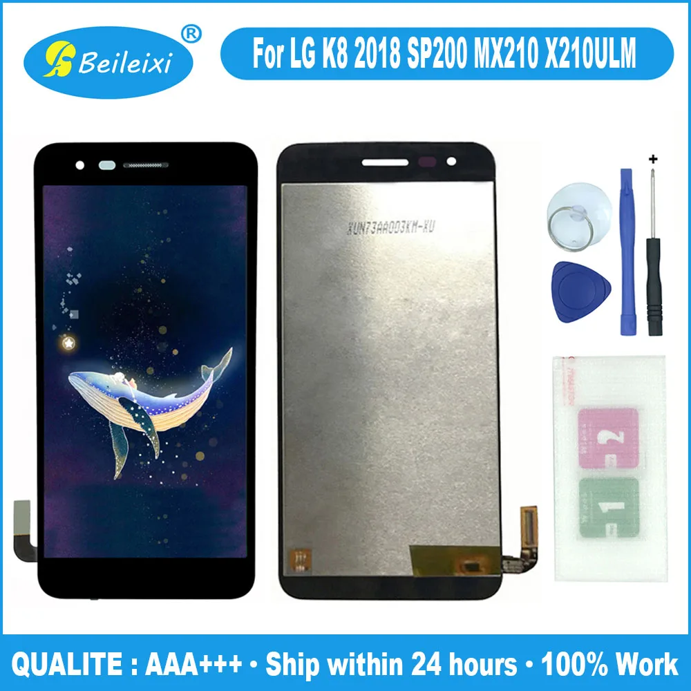Для LG K8 2018 SP200 MX210 X210ULM X210ULMA X210ULMG LMX210CM ЖК дисплей кодирующий преобразователь