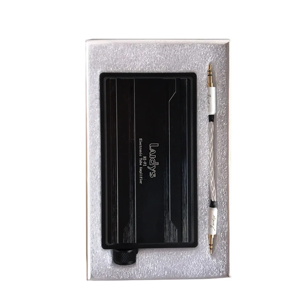 LUSYA Portable 6H16 Tube Headphone Amplifier with 2100mA lithium battery for 8 600ohm Headphone T0284