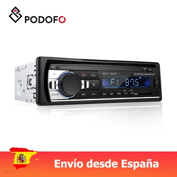 

Podofo 1 din Car Radios Stereo Bluetooth Remote Control Charger phone USB/SD/AUX-IN Audio MP3 Player 1 DIN In-Dash Car Audio