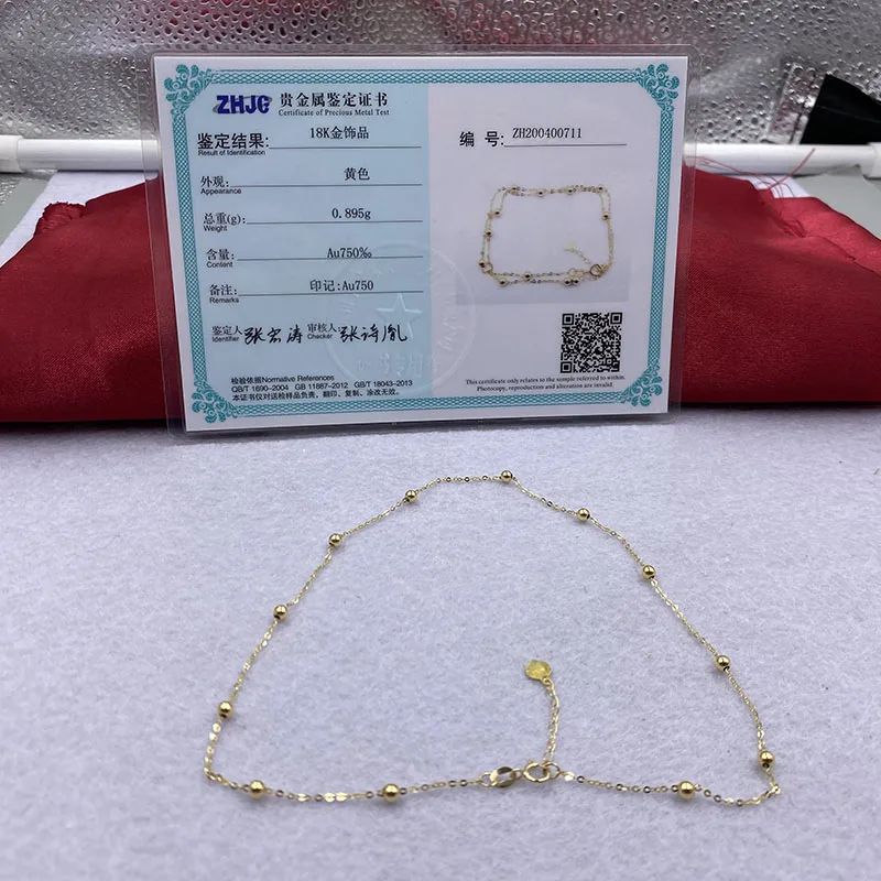 18k gold necklace (2)