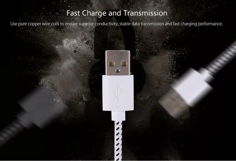 Zfififimy нейлоновый плетеный кабель Micro USB для синхронизации данных USB зарядное устройство кабель для samsung sony huawei Xiaomi LG Android телефон
