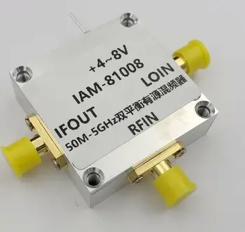 

IAM81008 50MHZ-5000MHZ broadband mixing gain Active double balanced mixer FOR HAM radio Amplifier