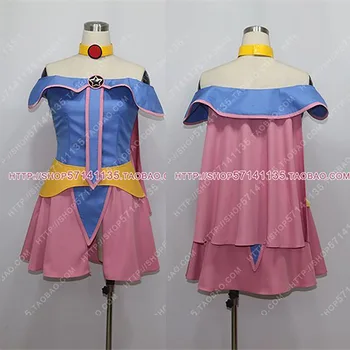 

Anime Dark Magician Girl Yu-Gi-Oh Duel Monsters Cosplay Costume FancyBMG Witch Outfits Halloween Carnival Dress Custom Made