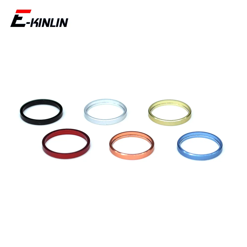 

10pcs/lot Rear Camera Outside Metal Ring Frame Cover For iPhone X XR XS Max Back Main Camera Ring Bezel Bumper Replacement Parts
