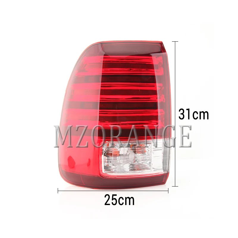 MZORANGE 1 Set Car Tail Light For Lexus LX470 1998-2003 LED Rear Brake Light Rear Bumper Lamp Stop Lamp