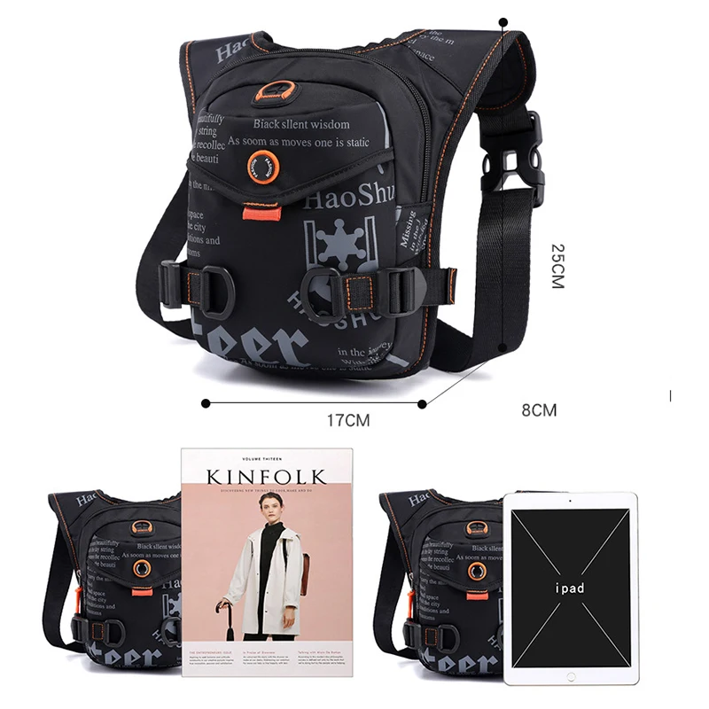 Men Women Multifunctional Sports Waist Bag Shoulder Bag Chest Bag Small Backpack Outdoor Running Riding Fishing Mini Phone Bag 4