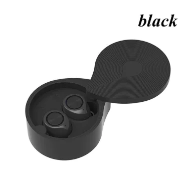 TW70 Bluetooth 5,0 наушники беспроводные наушники Handsfree Мини наушники с зарядной коробкой спортивная Гарнитура для смартфонов 5D стерео - Цвет: TW70 black