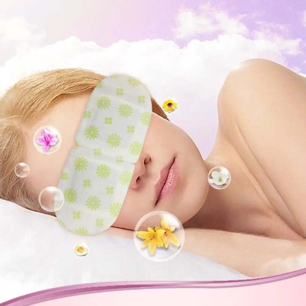 

Lavender Steam Eye Mask 41 Degrees Low Temperature Heat Gentle Caress Remove Dark Circle Relieve Eye Fatigue Moist Eyes