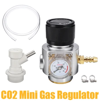 

CO2 Gas Regulator New CO2 Mini Gas Regulator Sodastream CO2 Gas Regulator Gas Line Corny Cornelius Keg Charger Ball Lock