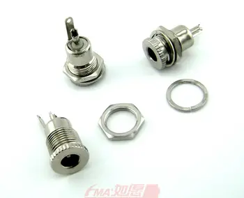 

30Sets of DC5.5/2.5mm Socket Connector for output connection full Metal Material