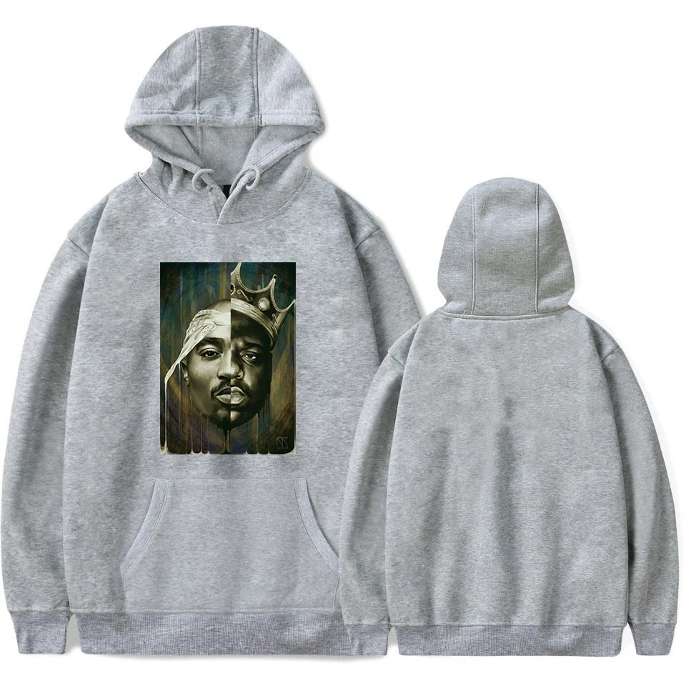 3 Тупак 2Pac толстовки Харадзюку мужские толстовки женские уличные розовые толстовки хип-хоп одежда для девочек Зимний пуловер с капюшоном - Цвет: 3