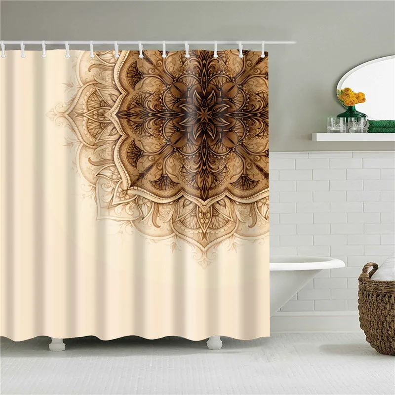 Rideau De Douche Floral Violet 180x180 Cm – Ambiance Naturelle Et Douce Pour Une Salle De Bain Cosy