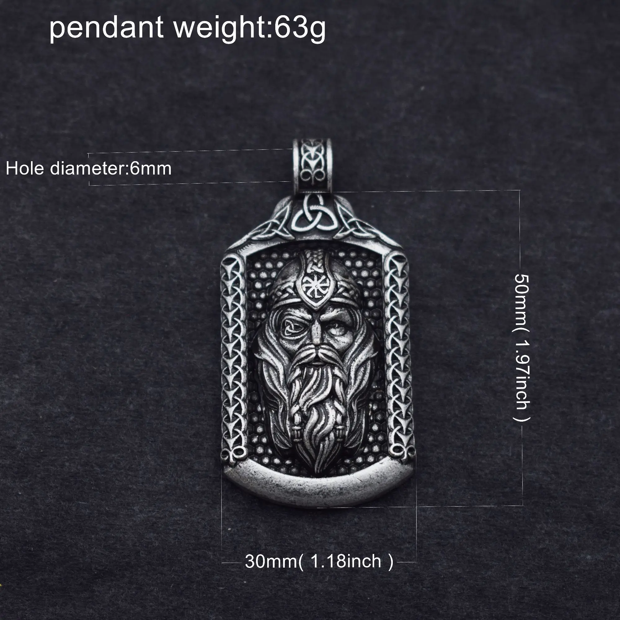 Odin кулон Allfather ожерелье викингов религиозный кулон Odin ожерелье скандинавский, норвежский ювелирные изделия