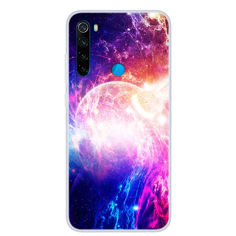 For Xiaomi Redmi Note 8T 8 T Case Soft Silicone Back Cover Case For Xiaomi Redmi Note 8 Pro Case Funda For Xiaomi Redmi 8 Case 