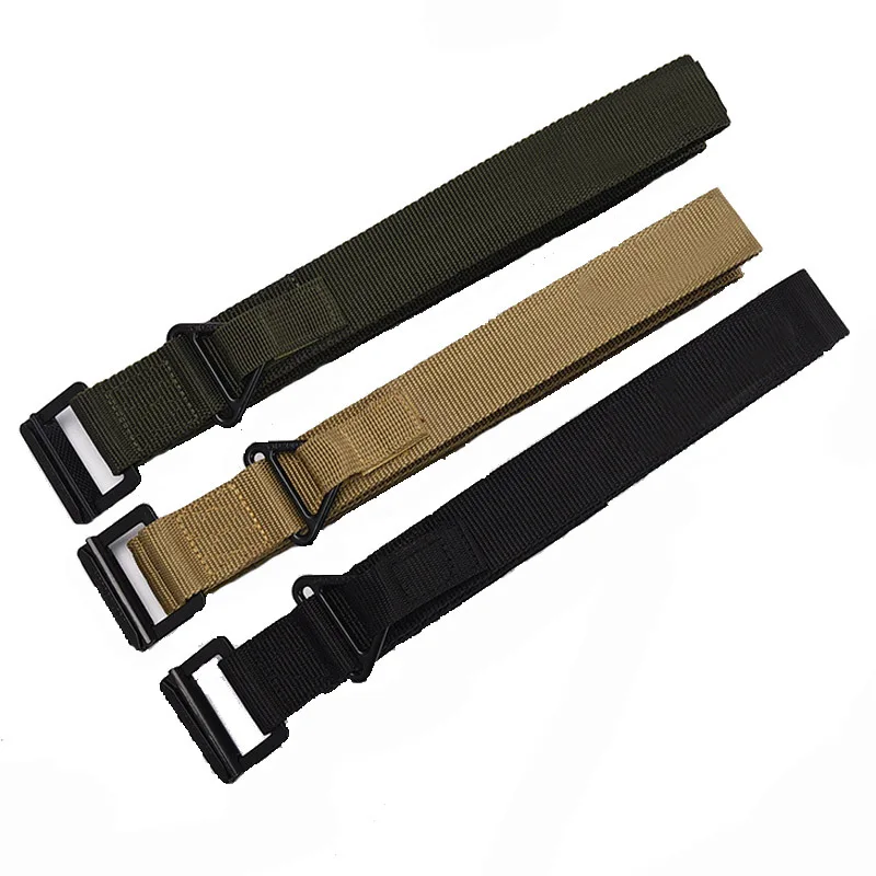 

Military Hunting Accessories Tactical Nylon Belt Army Training Belt Combat Waistband Hunting Airsoft Sports Accessories