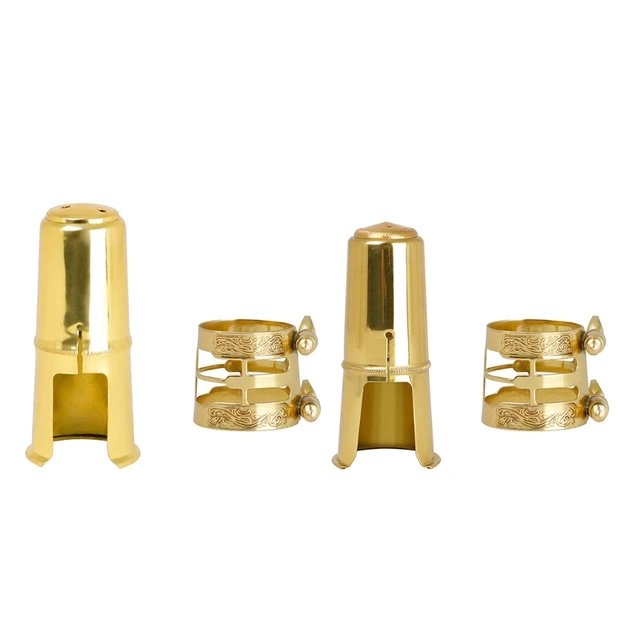 Tenor Soprano Alto Saxophone Metal Mouthpiece Gold Lacquer Mouthpiece Sax Mouth Pieces