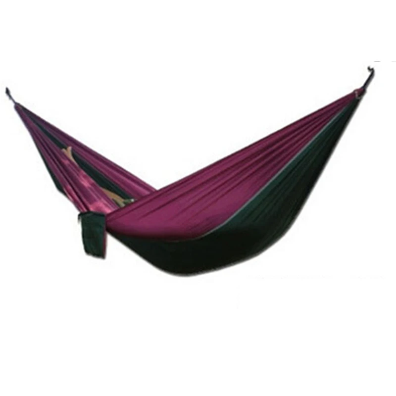 

Outdoor Parachute Cloth Hammock Super Large Double Hammock 2.7*1.4 m Portable new