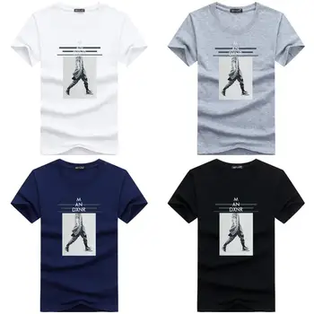 

Summer new women's street letter characters print loose short-sleeved T-shirt 33.39