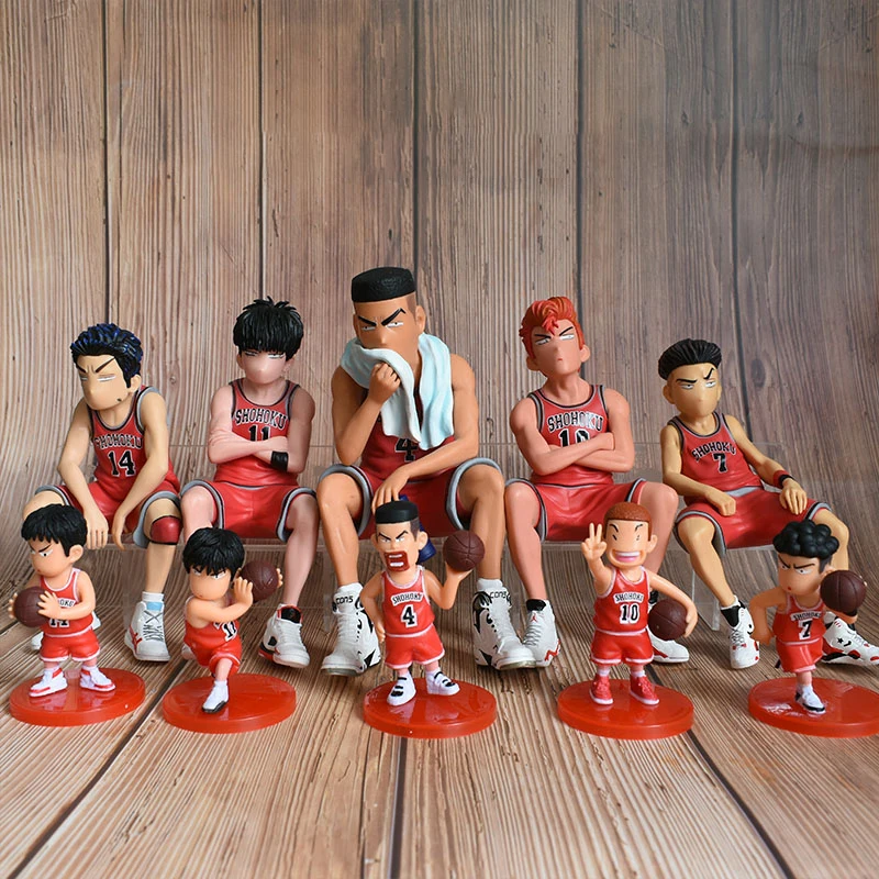 

SLAM DUNK Figure Anime Figure Basketball Boys Anime Action Figure Toy Action Figures Akagi Hanamichi Kaede Miyagi Mitsui Figures