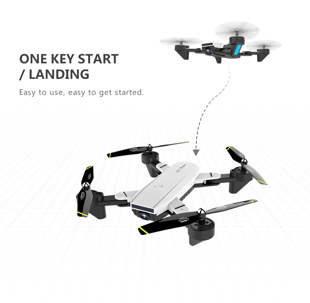 Câmera de Fluxo Fpv com 4 Jdrc Zlrc Quadcopter Wifi k hd Óptico Posicionamento rc Drone Rtf vs x8 Sg901 S20 Sg700 Sg700d 22 com 4 k hd câmera de fluxo
