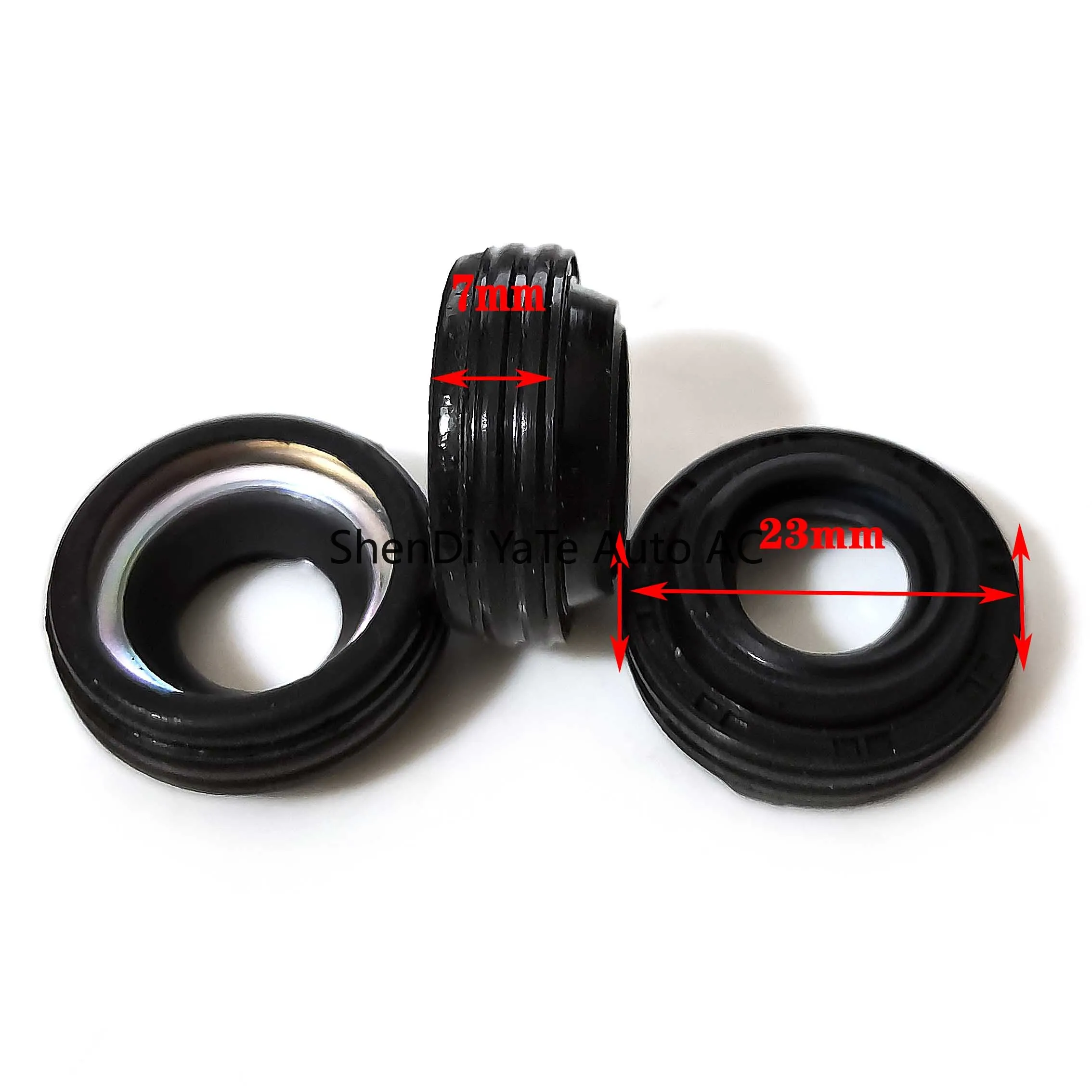 20pcs,automotive Air Conditioning Compressor Oil Seal Stamp Gasket For