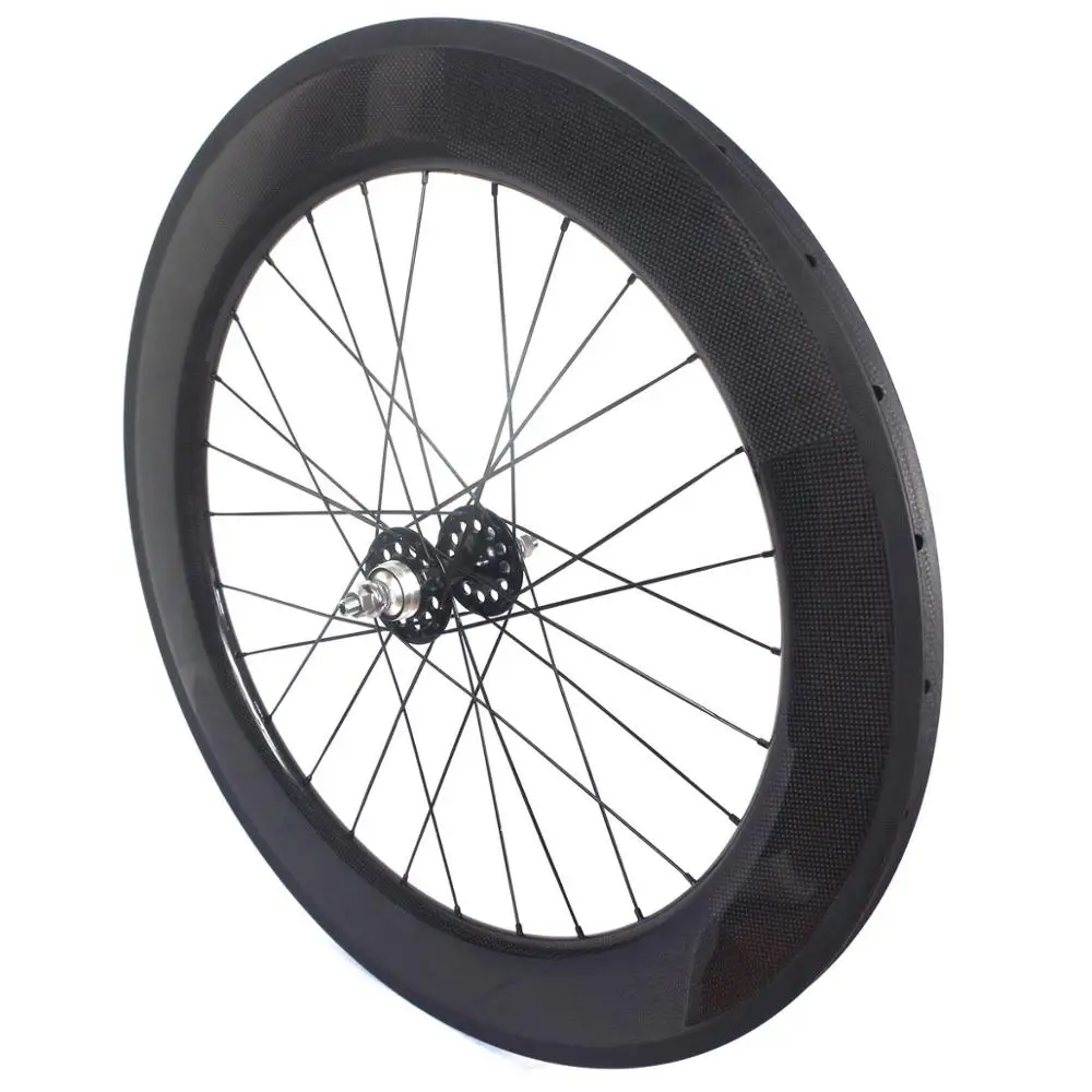 Fixed Gear Карбон колеса углерода трек 88 мм Глубина 23 ширина один Скорость