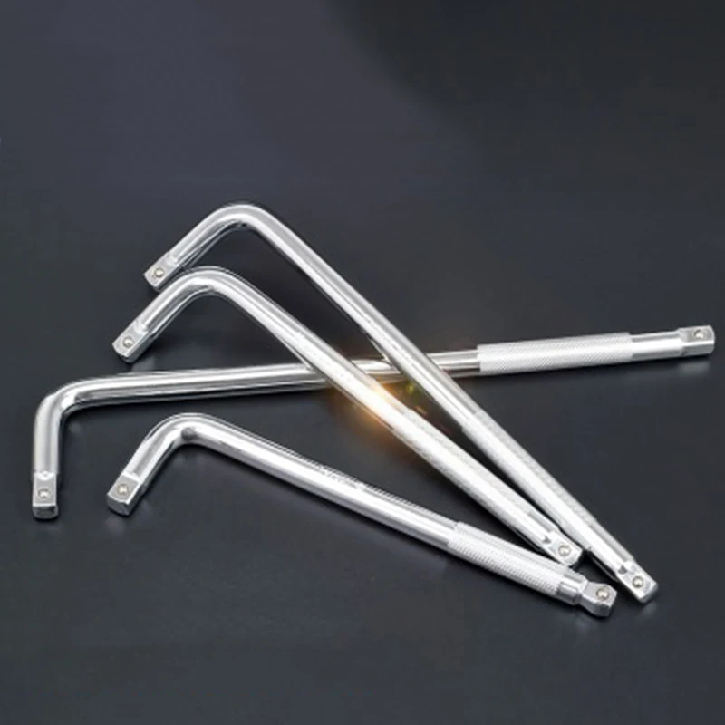 1PC 1/2 Drive Sliding Socket Bar Handle L Shape Socket Extension Bar Wrench Hot