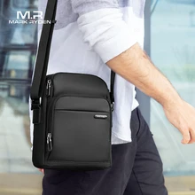 Mark ryden bolsa masculina vintage de ombro, bolsa casual de trespassar com alça carteiro
