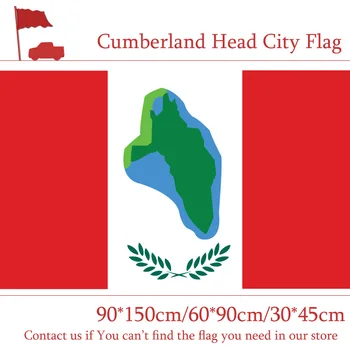 

15PCS Flag 90*150cm 60*90cm * Flag 3x5ft Cumberland Head City Flag Custom Polyester 30*45cm Car Flag / Home Decoration Outlast