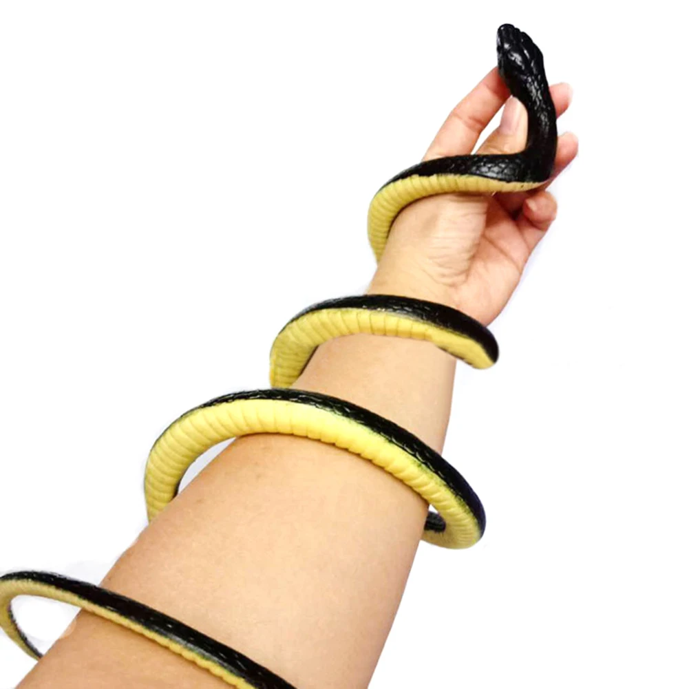 130 см реалистичный резиновый Забавный поддельный змей игрушка Jouet шалость Brinquedo сад Хэллоуин шутка шалость реквизит для фокусов