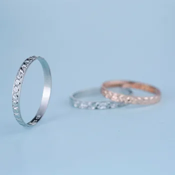 

New couple ring version girlfriend ring female tidestudent female female tight hoop curse ring pair wedding ring